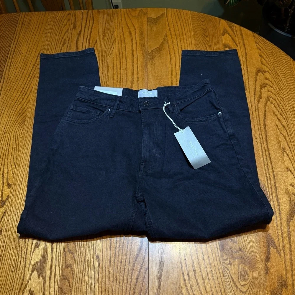 Everlane The Curvy Cheeky Jean Black Size 31 Regular NWT - Picture 4 of 9